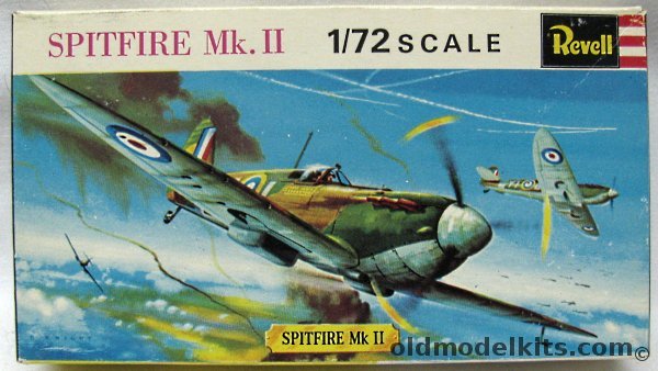 Revell 1/72 Supermarine Spitfire MkII, H611 plastic model kit